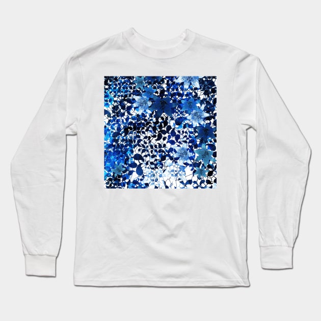 floral with paisley texture Long Sleeve T-Shirt by rlatnwls